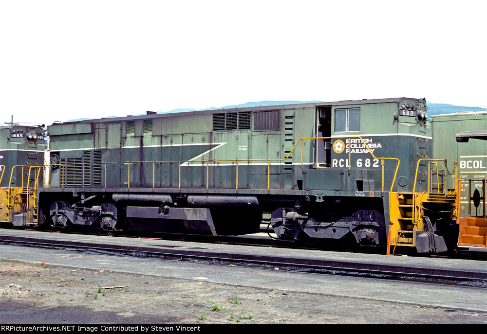 British Columbia Railway MLW M420B #682